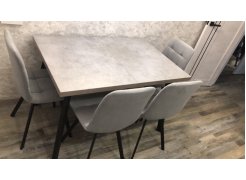 Стул на металлокаркасе Чилли розовый / черный каркас фото покупателя 106