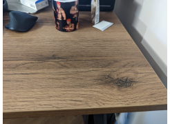 Стол Тринити Лофт 120 32 мм бетон / черный матовый фото покупателя 109