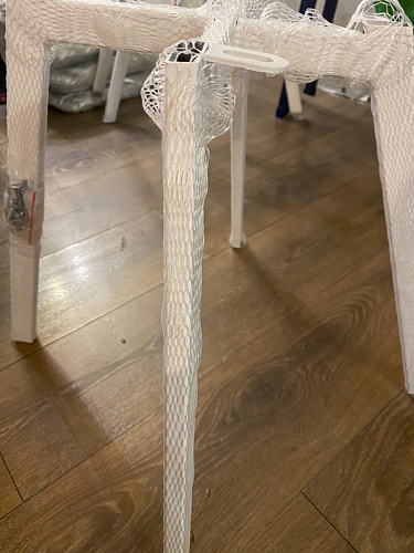 Стул на металлокаркасе Чилли горчичный / черный фото покупателя 654