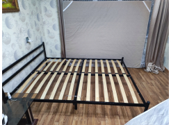 Односпальная кровать Фади 80х200 черная фото покупателя 956