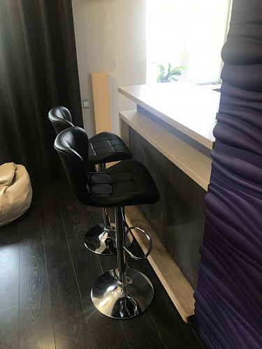 Барный стул Кадиллак белый фото покупателя 2