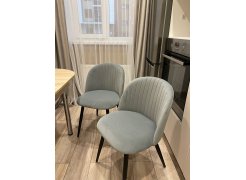 Стул на металлокаркасе Gabi gray / black фото покупателя 808