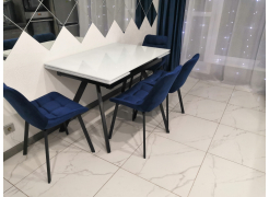 Стул на металлокаркасе Челси светло-серый / черный каркас фото покупателя 152