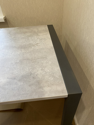 Стол Центавр дуб галифакс / черный матовый фото покупателя 87