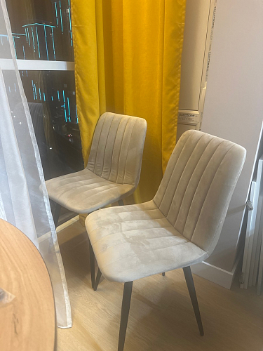 Стул на металлокаркасе Дани 01 кирпичный фото покупателя 39