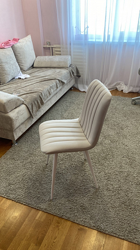 Стул на металлокаркасе Дани 01 кирпичный фото покупателя 12