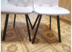 Стул на металлокаркасе Чилли розовый / черный каркас фото покупателя 637