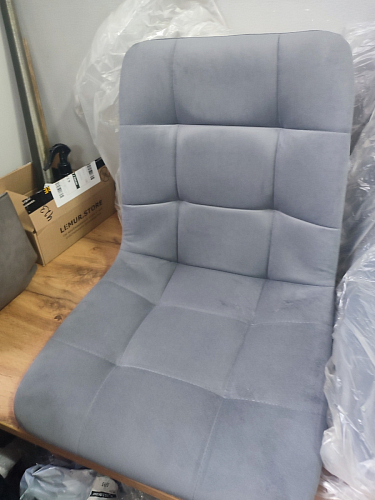 Комплект стульев Чилли 4 шт темно-серый / черный фото покупателя 540