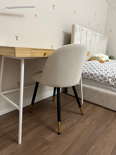 Стул на металлокаркасе Gabi gray / black фото покупателя 253