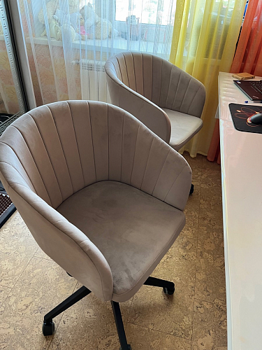 Компьютерное кресло Тибо сиреневый фото покупателя 142