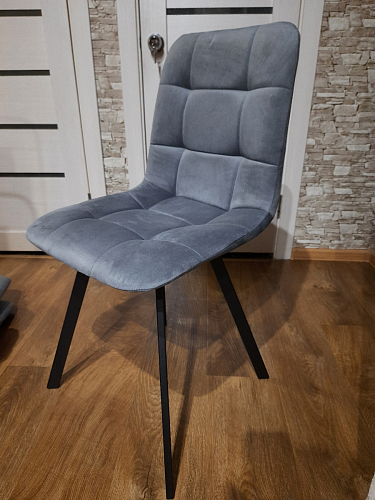 Стул Чилли 2 темно-серый  / черный фото покупателя 895