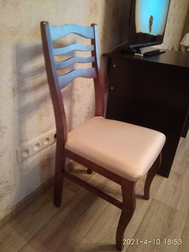 Деревянный стул Амадиу темно-коричневый фото покупателя 10