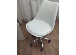 Компьютерное кресло Kolin с подушкой clear / white фото покупателя 273