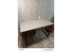 Стол Лота Лофт 120 25 мм сабия / черный матовый фото покупателя 791