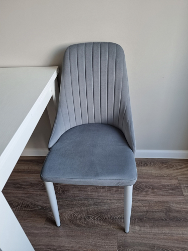 Стул на металлокаркасе Kora beige / black фото покупателя 92