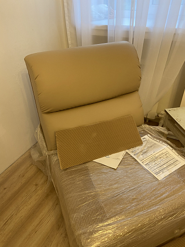 Кресло Карнелла белое фото покупателя 3