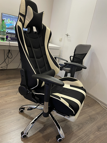 Компьютерное кресло Kano черное / красное фото покупателя 100