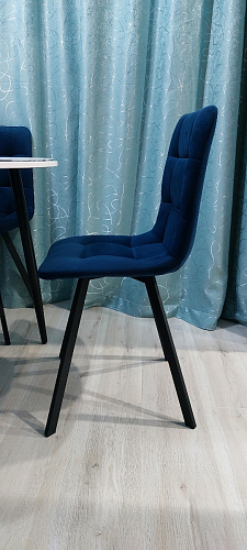 Комплект стульев Чилли 2 шт бежевый / черный фото покупателя 1219