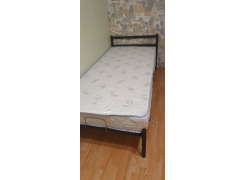 Односпальная кровать Фади 80х200 черная фото покупателя 785