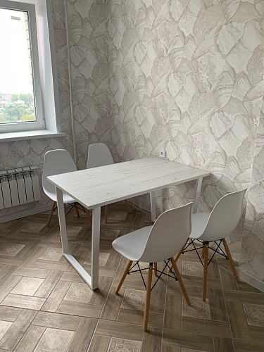 Стол раскладной Лота Лофт 120 25 мм юта / черный матовый фото покупателя 667