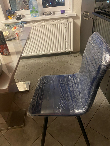 Стул Чилли 2 темно-серый  / черный фото покупателя 1444