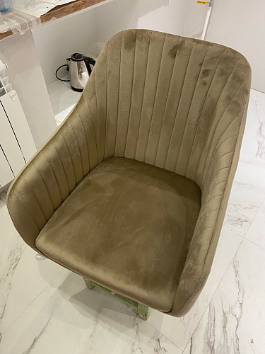 Стул на металлокаркасе Slam синий фото покупателя 81