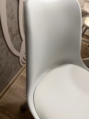 Компьютерное кресло Kolin с подушкой clear / white фото покупателя 417