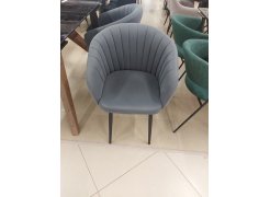 Стул на металлокаркасе Моншау крутящийся velutto 46 / черный из шоурума 4