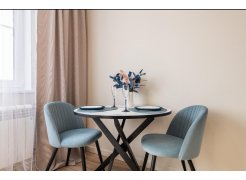 Стул на металлокаркасе Gabi blue / black фото покупателя 651