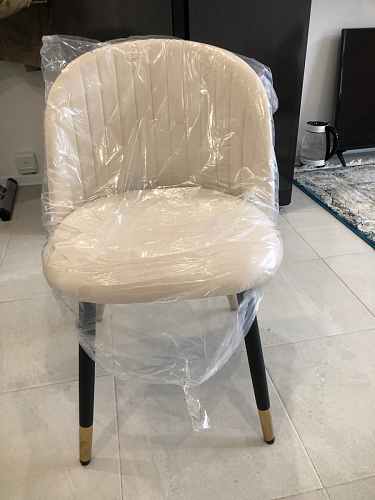 Стул на металлокаркасе Gabi gray / black фото покупателя 370