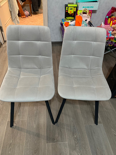 Комплект стульев Чилли 2 шт бежевый / черный фото покупателя 544