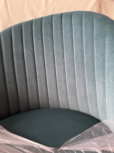 Стул на металлокаркасе Gabi 1 темно-серый / черный фото покупателя 294