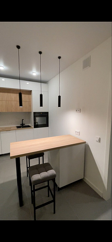 Барный стул Лофт микровелюр катания блэк / черный матовый фото покупателя 96