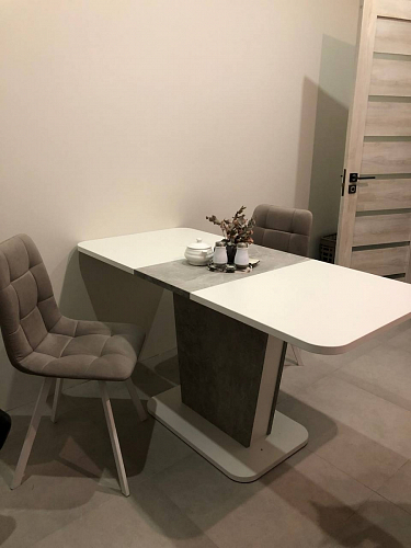 Комплект из "Стул на металлокаркасе Чилли розовый / черный каркас" 2 шт. фото покупателя 843