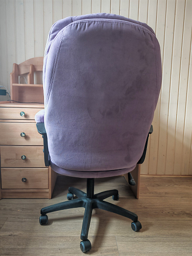 Компьютерное кресло Comfort Lux/Комфорт Люкс серый фото покупателя 9