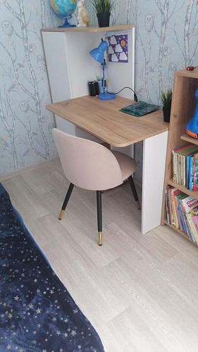 Стул на металлокаркасе Gabi gray / black фото покупателя 55