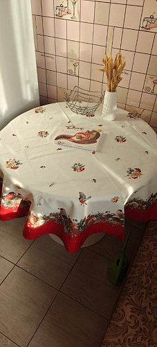 Стол Тулип 80х73 мрамор черный / белый фото покупателя 90