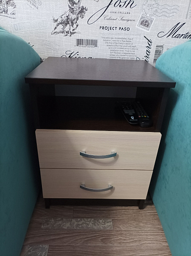 Тумба КТ-09.1 венге / беленый дуб фото покупателя 1