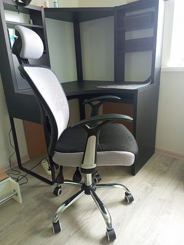 Компьютерное кресло Lody 1 серое / черное фото покупателя 12