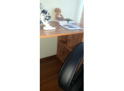 Письменный стол Фред Лофт черный матовый / дуб делано темный фото покупателя 2