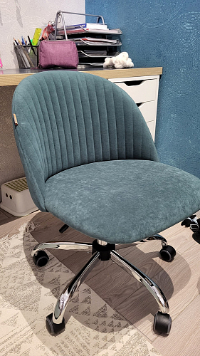 Компьютерное кресло Melody бирюзовое фото покупателя 153