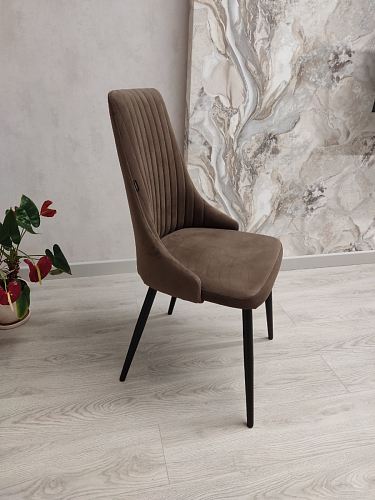 Стул на металлокаркасе Нараян velutto 23 / черный фото покупателя 6