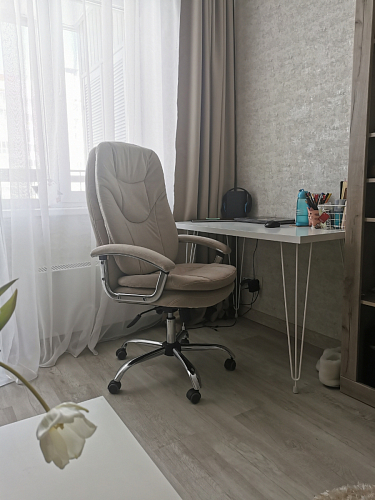 Компьютерное кресло Softy Lux розовое фото покупателя 30