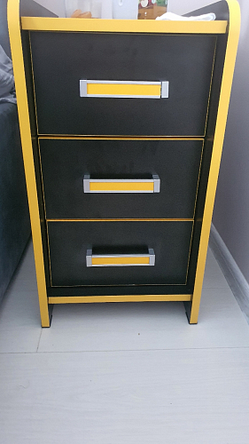 Тумба Ханна черная / красная - Уцененный экземпляр фото покупателя 41