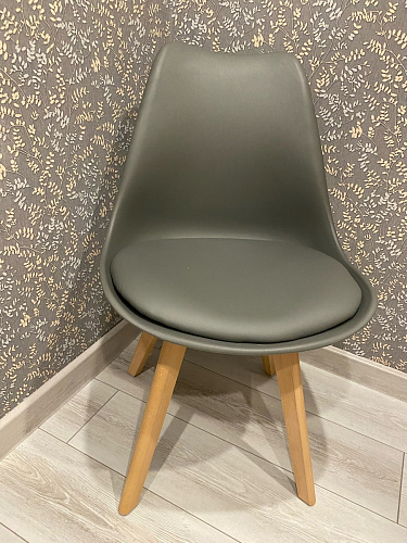 Деревянный стул Bonuss dark gray / wood фото покупателя 54