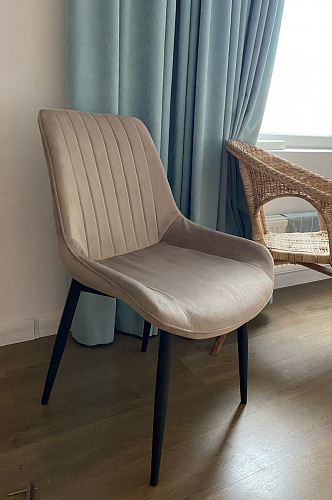 Стул на металлокаркасе Seda beige фото покупателя 3