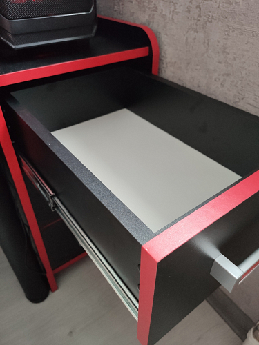 Тумба Ханна черная / красная - Уцененный экземпляр фото покупателя 68