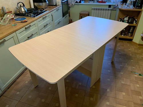 Стол обеденный раздвижной СтК7 венге фото покупателя 137