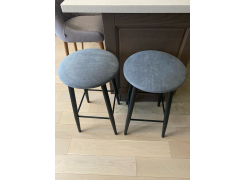 Полубарный стул Гангток катания сильвер / черный матовый фото покупателя 6