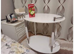 Стол сервировочный SC-5037-W белый фото покупателя 1